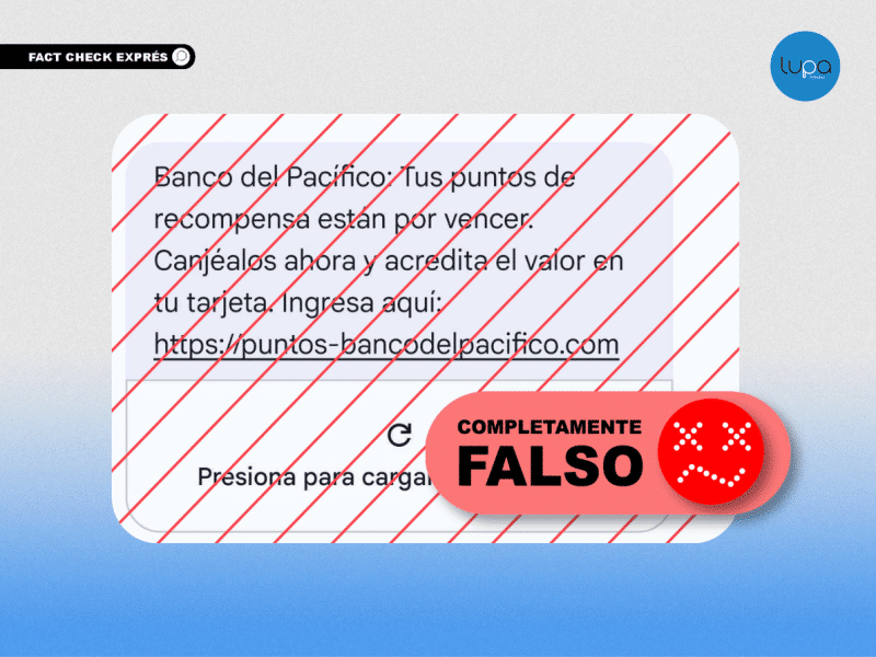 estafas SMS Banco del Pacífico